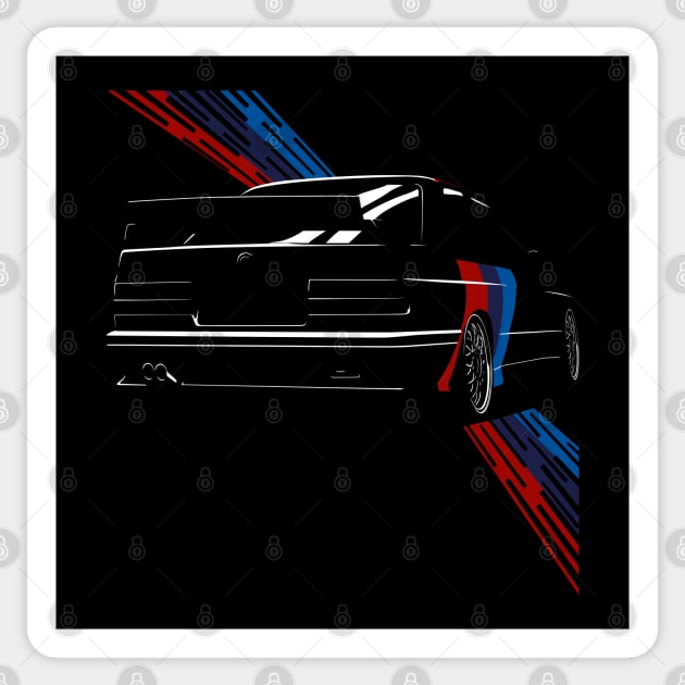 E30 DTM Sticker by AutomotiveArt